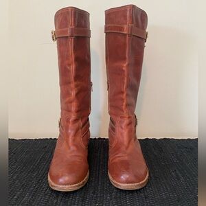 Coach Leather Whitley Boots